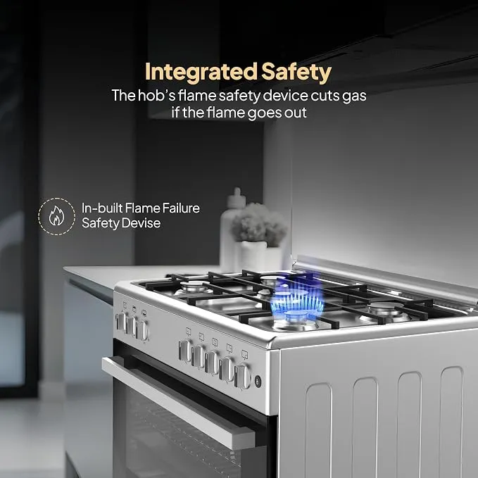 Krome 90×60 Gas Cooker – KR-CR9061FE 4