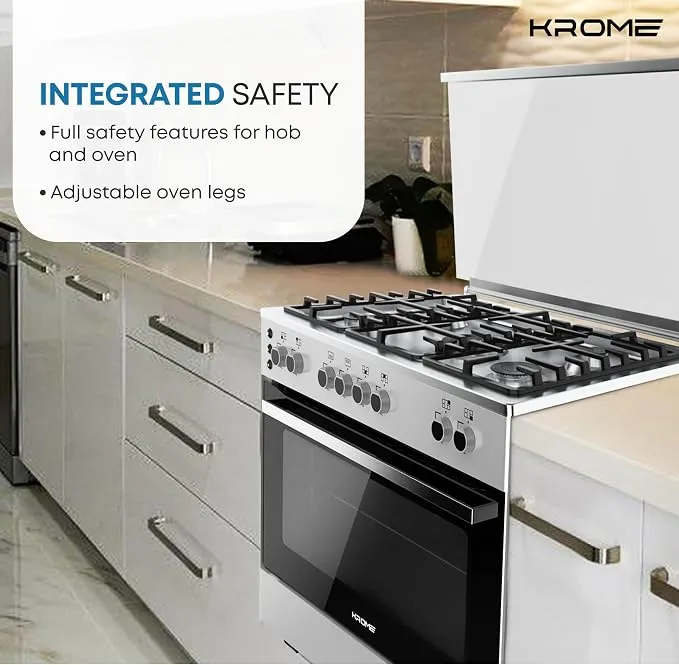 Krome 90×60 Gas Cooker – KR-CR906O 4