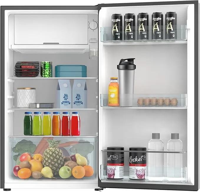 Krome 90L Glass Door Refrigerator – KR-RF141GG 3