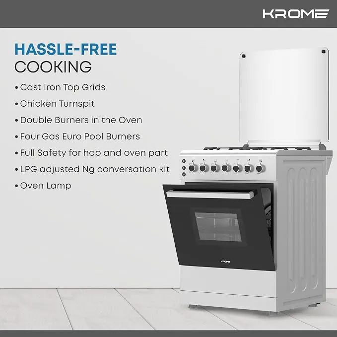 Krome Cooking Range 60×60 Electric Hot Plate – KR-CRHP66O 4