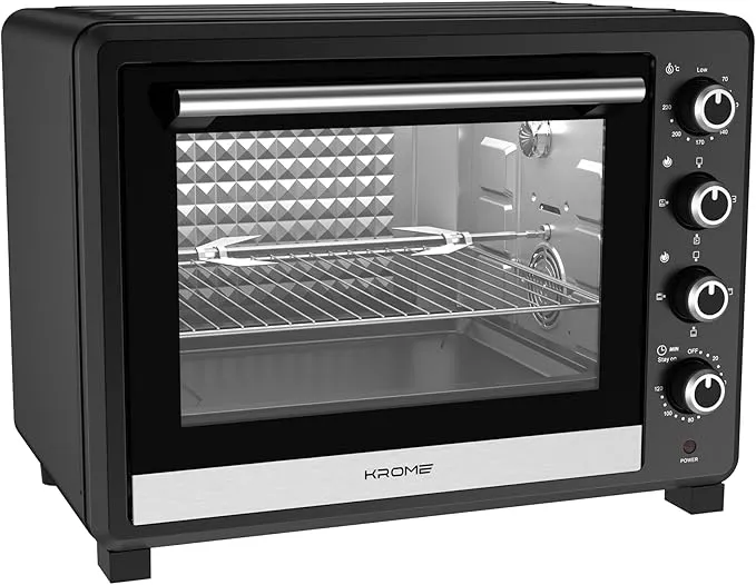 Krome Electric Oven 70L with Rotisserie & Convection Fan – KR-EO70RC 2