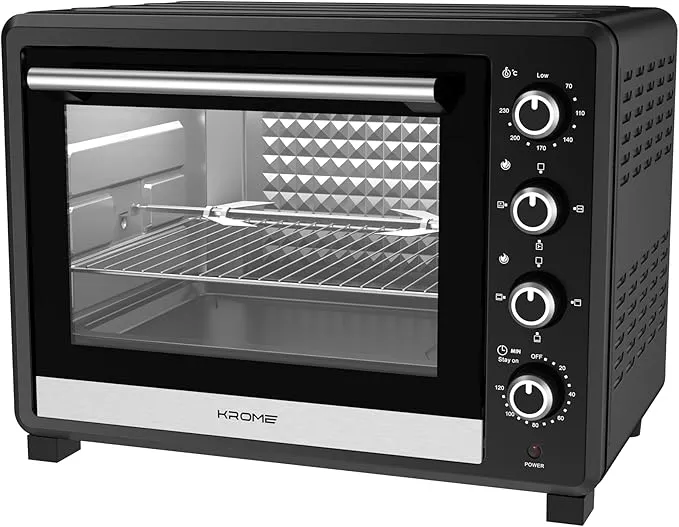 Krome Electric Oven 70L with Rotisserie & Convection Fan – KR-EO70RC 3