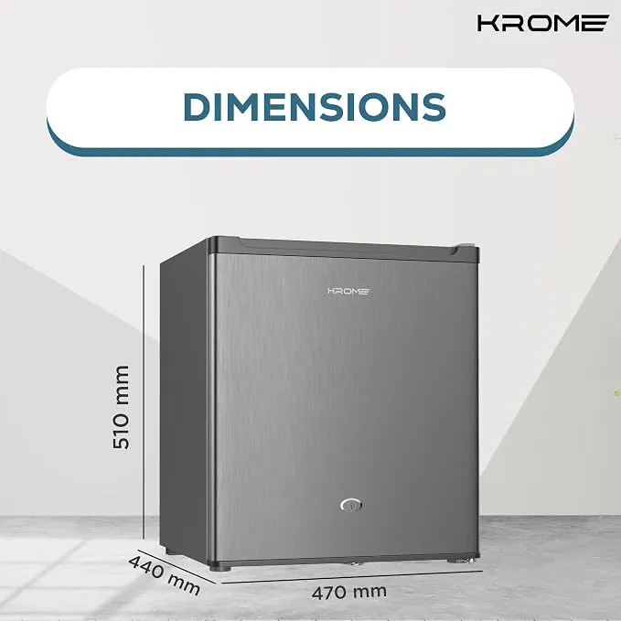 Krome Mini Refrigerator – KR-RDC60H 4
