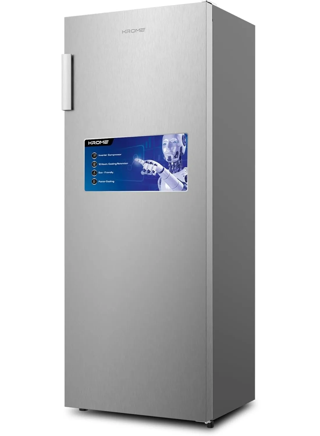 Krome Upright Refrigerator – KR-UF220IM