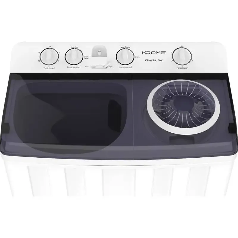 Krome Washing Machine Twintub 15kg