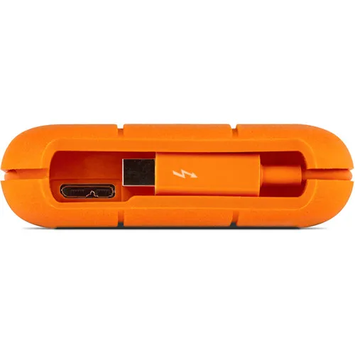 LACIE EXTERNAL HARD DRIVE RUGGED USB 3.0 THUNDERBOLT (STEV1000400) 1TB ORANGE 5