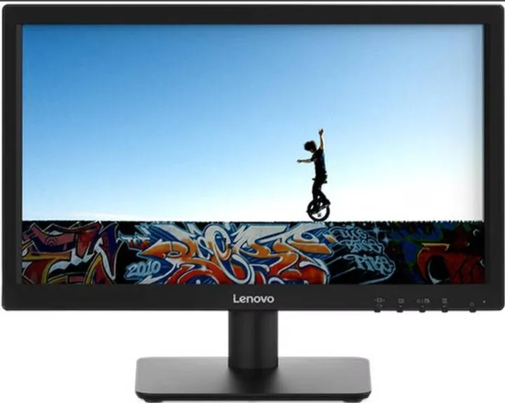 Lenovo D19-10 Monitor, 19" TN Display, HD Resolution, 60Hz Refresh Rate, 5ms Response Time, 16.7m Color Display, WLED Backlight, Black | 61E0KCT6UK