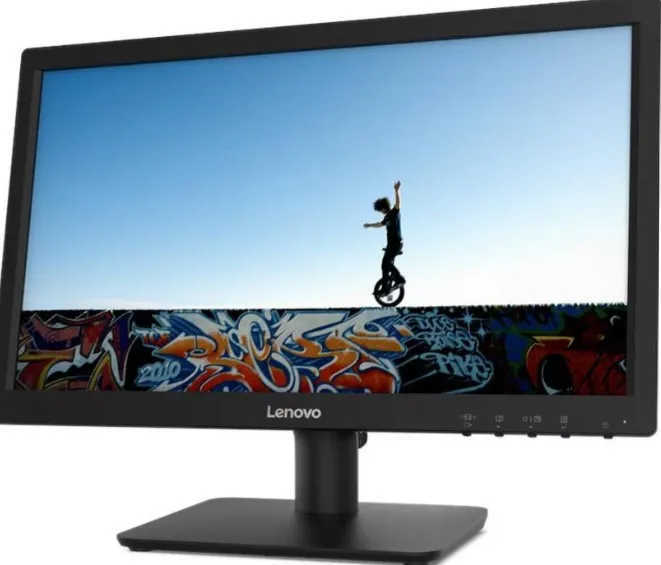 Lenovo D19-10 Monitor, 19" TN Display, HD Resolution, 60Hz Refresh Rate, 5ms Response Time, 16.7m Color Display, WLED Backlight, Black | 61E0KCT6UK 3