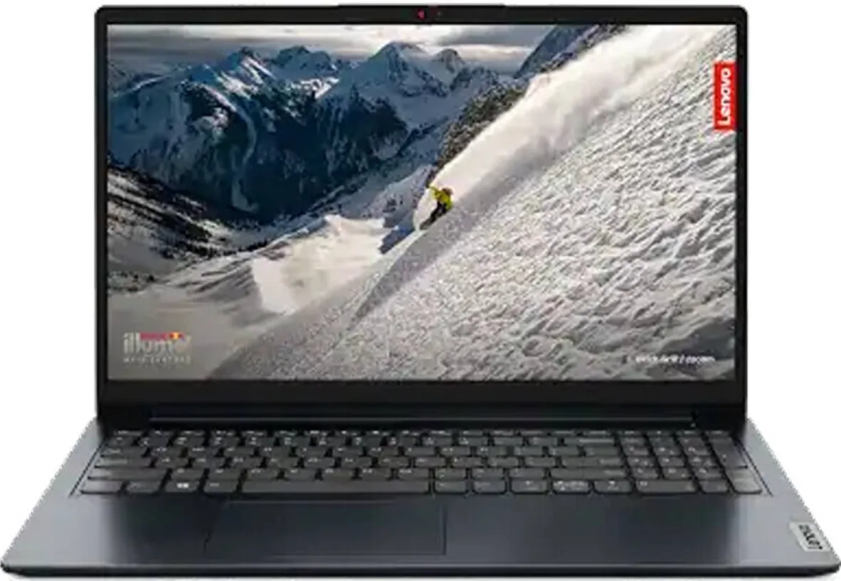 Lenovo IdeaPad 1 15AMN7 Laptop, 15.6" FHD TN Display, AMD Ryzen 5 7520U, 8GB RAM, 256GB SSD, AMD Radeon 610M Graphics, Non-Backlit English Keyboard, Win11, Abyss Blue | 82VG00WXUS
