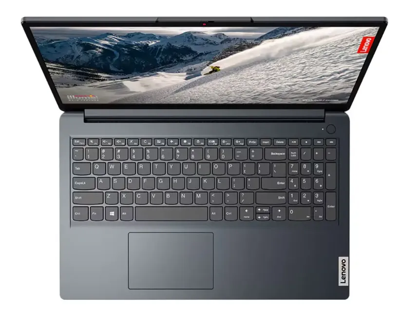 Lenovo Ideapad 1 Laptop, 15.6" FHD (1920x1080) Touch Laptop, AMD Ryzen 5 7520U, 8GB DDR5 RAM, 256GB SSD, AMD Radeon 610M Graphics, Windows 11 Home, Abyss Blue, 82VG00TYUS