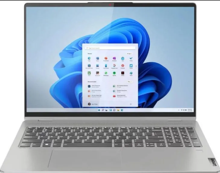 Lenovo IdeaPad Flex 5 16IAU7 2-in-1 Laptop, 16" WUXGA IPS Display, Intel Core i7-1255U, 8GB RAM, 512GB SSD, Integrated Intel Iris Xe Graphics, Backlit ENG K/B, Windows 11, Cloud Grey | 82R80022US 3
