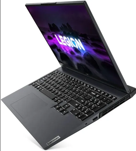 Lenovo Legion 5 Pro 16ACH6H Gaming Laptop, 16" WQXGA 165Hz IPS Display, AMD Ryzen 7 5800H, 16GB RAM, 512GB SSD, NVIDIA GeForce RTX 3060 6GB, RGB Backlit Eng KB, No OS, Grey | 82JQ011ARM