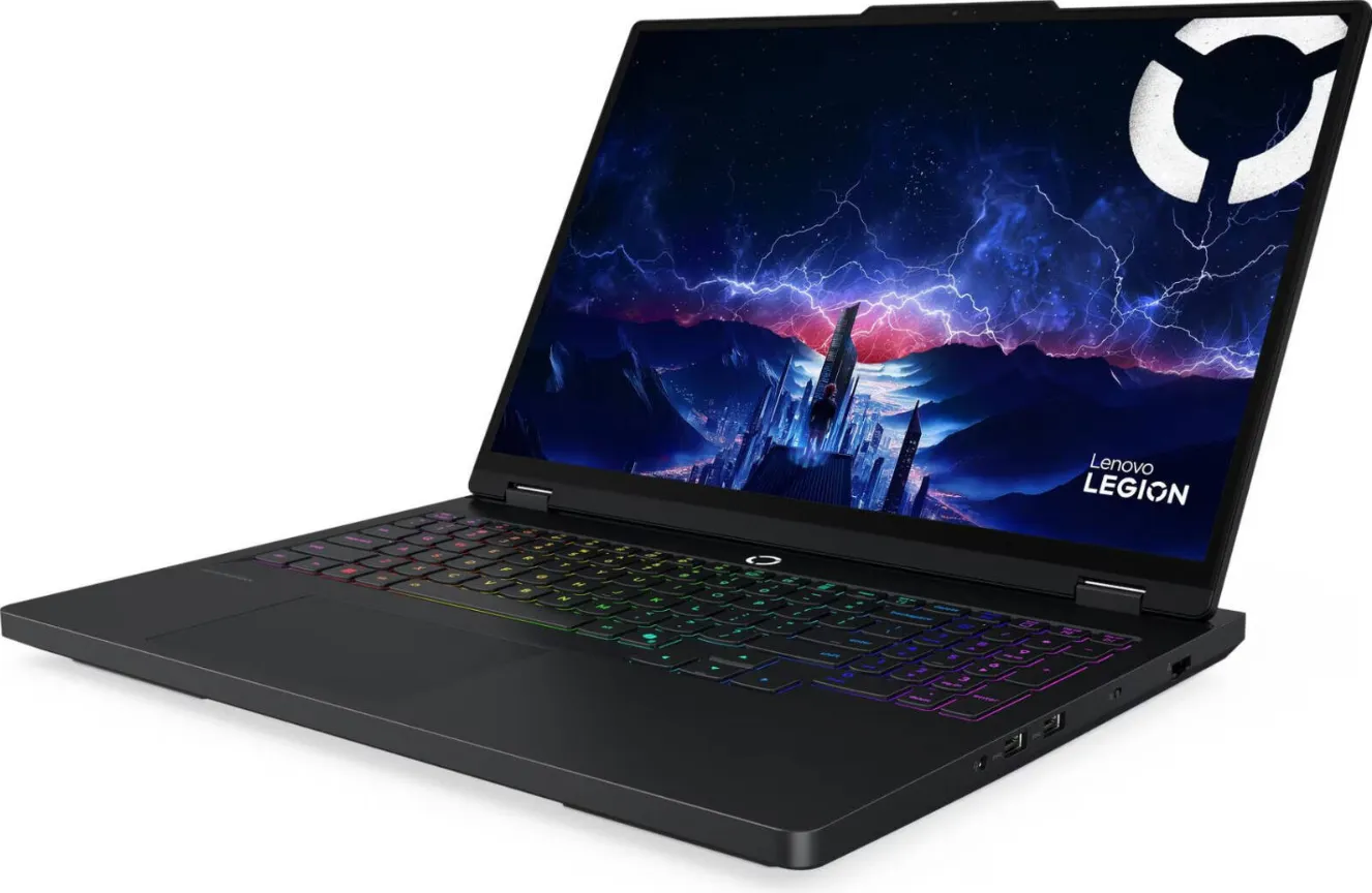 Lenovo Legion Pro 5 16IAX10H Gaming Laptop, Intel Core Ultra 9 275HX, 32GB RAM, 1TB SSD, 16" WQXGA OLED 165Hz, NVIDIA RTX 5070 Ti 12GB, DOS, English & Arabic Keyboard, Eclipse Black, 1-Year Warranty
