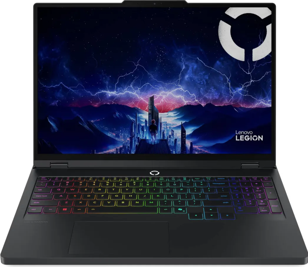 Lenovo Legion Pro 5 16IAX10H Gaming Laptop, Intel Core Ultra 9 275HX, 32GB RAM, 1TB SSD, 16" WQXGA OLED 165Hz, NVIDIA RTX 5070 Ti 12GB, DOS, English & Arabic Keyboard, Eclipse Black, 1-Year Warranty