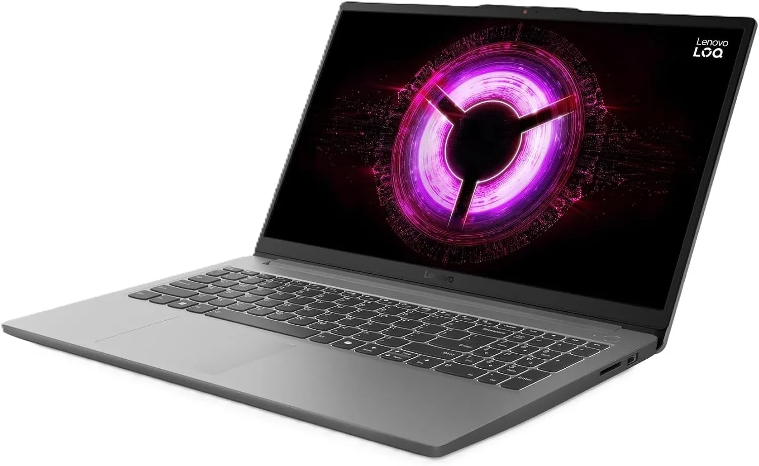 Lenovo LOQ 15 Gaming Laptop, 15.6" FHD IPS 144Hz Display, AMD Ryzen™ 7 170 Processor, NVIDIA GeForce RTX 3050 6GB, 24GB DDR5 RAM, 512GB PCIe SSD, Wi-Fi 6, Windows 11 Home, Luna Grey