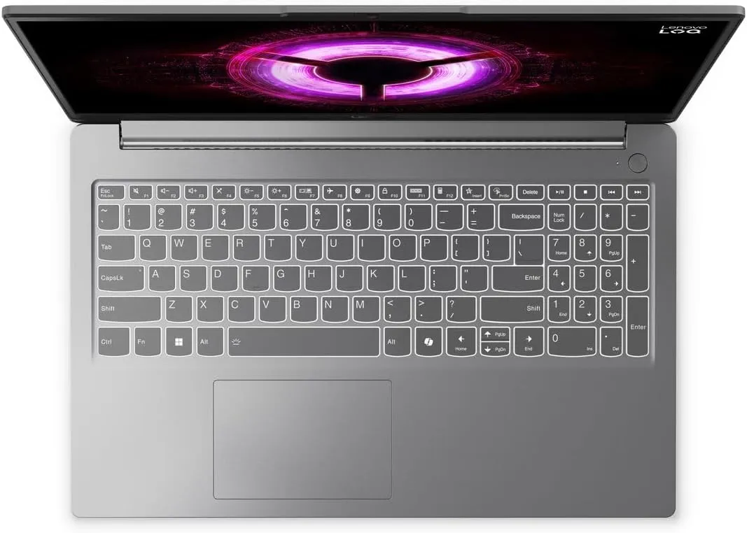Lenovo LOQ 15ARP10E, 15.6" FHD 144Hz Gaming Laptop, AMD Ryzen 7 7735HS, RTX 4050 6GB, 16GB DDR5, 512GB SSD, Windows 11, Luna Grey 4