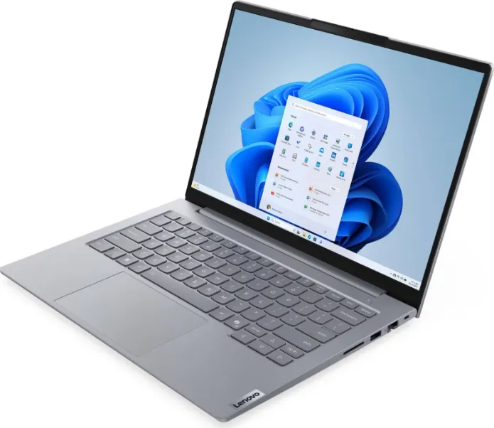 Lenovo ThinkBook 14 G8 IAL Laptop, 14" WUXGA IPS 60Hz Display, Intel Core Ultra 7 255H, 8GB RAM, 512GB SSD, Integrated Intel Arc 140T, Backlit English Keyboard, NO OS, Arctic Grey | 21SJ0001GQ