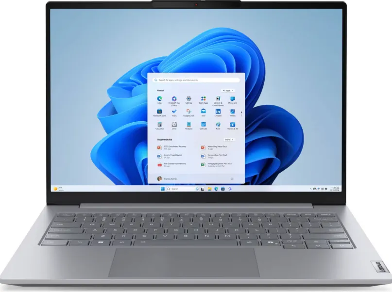 Lenovo ThinkBook 14 G8 IAL Laptop, Intel Core Ultra 5 225U, 8GB RAM, 512GB SSD, 14" WUXGA Display, DOS, English & Arabic Keyboard, Includes Bag, Grey, 1-Year Warranty