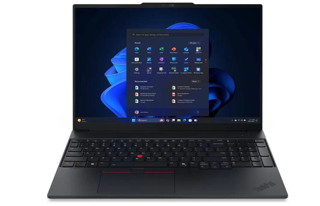 Lenovo ThinkPad E16 Gen 3 Intel Core Ultra 5 226V 16GB RAM 512GB SSD 16" WUXGA DOS English Keyboard Black with Topload Case – 22AY0004GQ