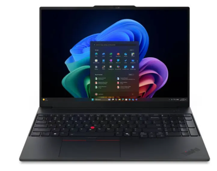Lenovo ThinkPad E16 Gen 3 Intel Core Ultra 7 258V 32GB RAM 512GB SSD 16" WUXGA DOS English UK Backlit Keyboard Black with Topload Case – 22AY0013GP