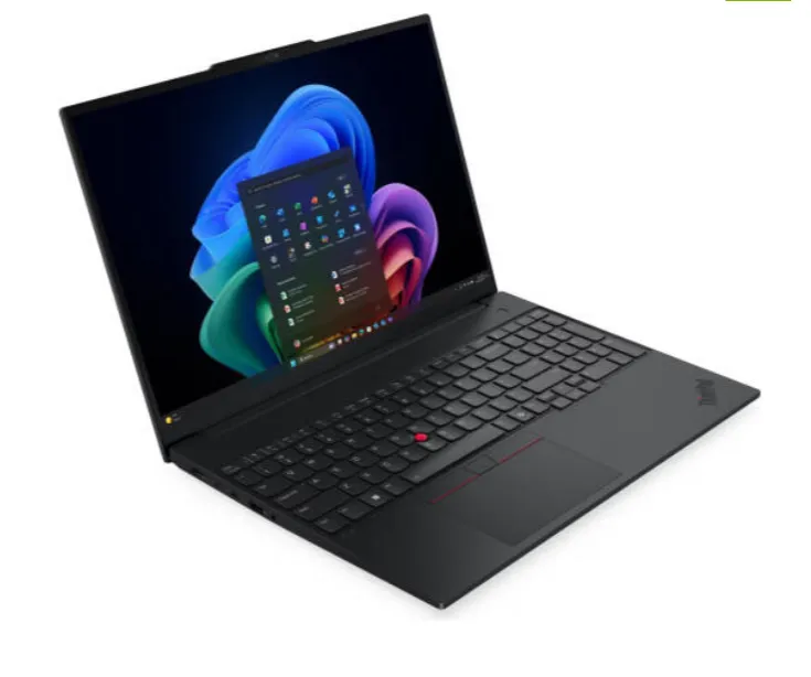 Lenovo ThinkPad E16 Gen 3 Intel Core Ultra 7 258V 32GB RAM 512GB SSD 16" WUXGA DOS English UK Backlit Keyboard Black with Topload Case – 22AY0013GP