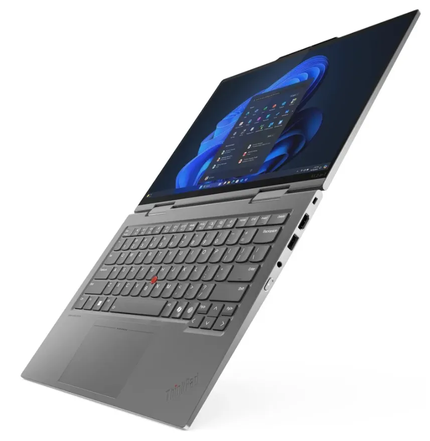 Lenovo ThinkPad X1 2-in-1 Gen 10 Aura Edition Laptop, Intel Core Ultra 7 255U Processor, 16GB RAM, 512GB SSD, 14" WUXGA Touch Display, Windows 11 Pro, English & Arabic Backlit Keyboard, 3 Year Warranty | 21Q0001UGR