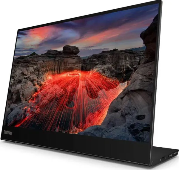 Lenovo ThinkVision M14t Gen 2 Portable Monitor, 14" IPS Display, 2240 x 1400 Resolution, 60Hz Refresh Rate, 10-Point Capacitive Touch Panel, 16.7m Color Support, Raven Black | 63FDUAT6WL 3