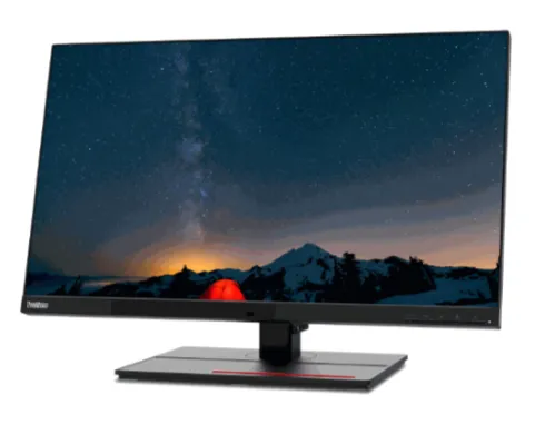 Lenovo ThinkVision P27u-20 27" UHD (3840x2160) Monitor, Anti-glare, HDMI, DP, USB-C, Height/Pivot (rotation)/Swivel/Tilt Adjustment, 3 Years warranty | 62CBRAT6UK