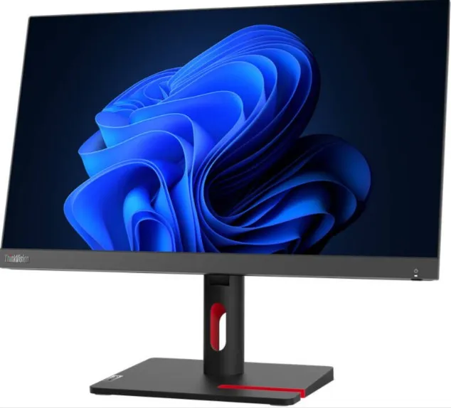 Lenovo ThinkVision S22i-30 Monitor, 22" IPS Display, FHD Resolution, 75Hz Refresh Rate, 4ms (Extreme Mode) Response Time, Anti-Glare, 16.7m Color Support, Black | 63FCKATBUK 3