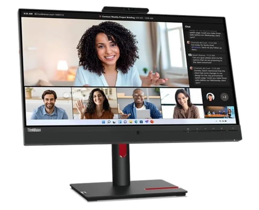Lenovo ThinkVision T24mv-30 23.8-inch FHD VoIP USB-C Monitor :: 63D7UAT3UK
