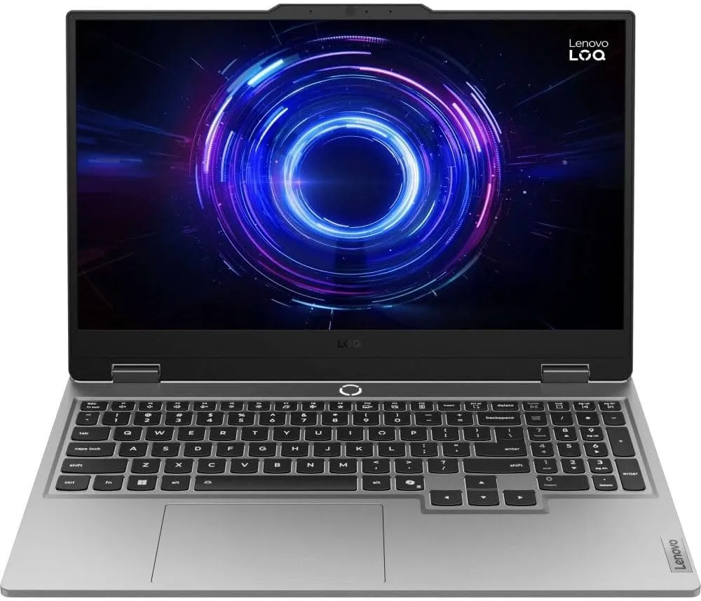 Lenovo (Upgraded) LOQ 15IRX10 Gaming Laptop, 15.6" FHD IPS 144Hz Display, Intel Core i7-13650HX, 16GB DDR5 RAM, 512GB SSD, GeForce RTX 5060 8GB Graphics, White Backlit ENG Keyboard, Luna Grey