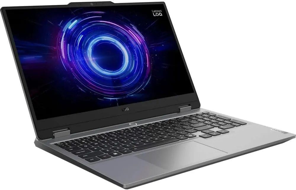 Lenovo (Upgraded) LOQ 15IRX10 Gaming Laptop, 15.6" FHD IPS 144Hz Display, Intel Core i7-13650HX, 16GB DDR5 RAM, 512GB SSD, GeForce RTX 5060 8GB Graphics, White Backlit ENG Keyboard, Luna Grey 3