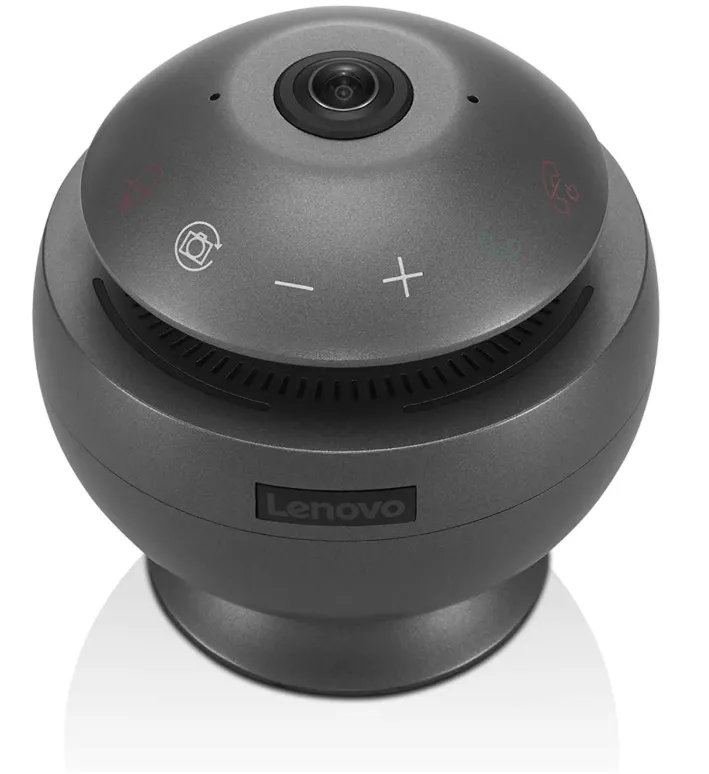 Lenovo VOIP 360 Camera Speaker - Dark Silver | G0A5360CWW