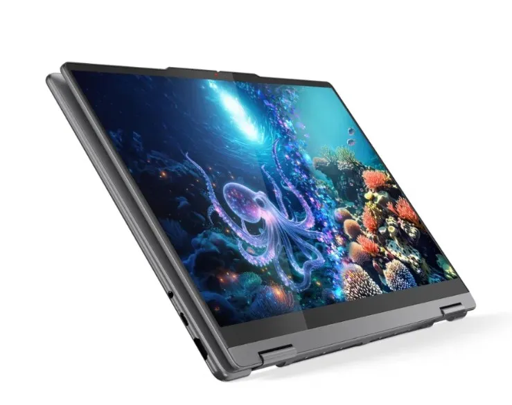 Lenovo Yoga 7 2-in-1 14ILL10 AI Laptop, Intel Core Ultra 7 256V Processor, 16 GB RAM, 512 GB SSD, 14" WUXGA OLED Touch Display, Windows 11 Home, Backlit English & Arabic Keyboard, Luna Grey, 1 Year Warranty | 83JQ00B1AX 5