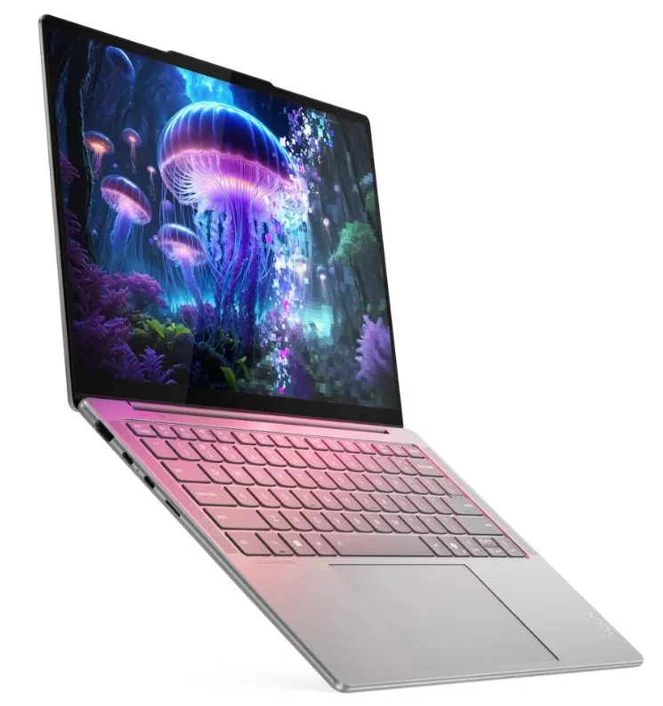 Lenovo Yoga Slim 7 14ILL10 Aura Edition Laptop, Intel Core Ultra 7 256V Processor, 16GB RAM, 1TB SSD, 14" WUXGA OLED Display, Windows 11 Home, Backlit English & Arabic Keyboard, 1 Year Warranty | 83JX009EAX