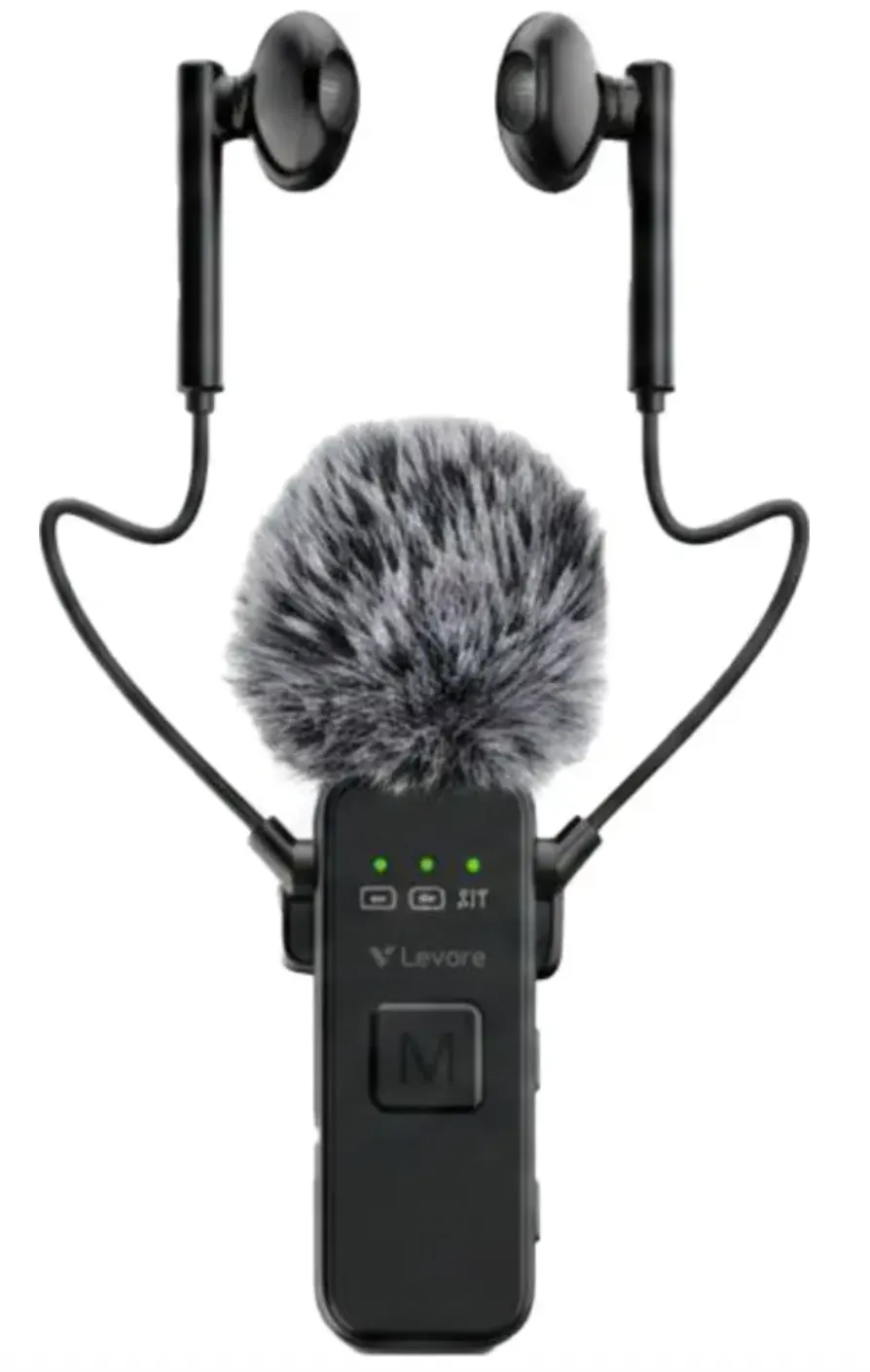 Levore Wireless Lavalier Streaming Microphone Black – LWSM22