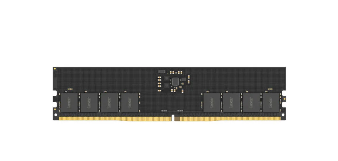 Lexar 16GB DDR5 5600MHz CL46 UDIMM Desktop RAM – 288-Pin, 1.1V, On-Die ECC (LD5U16G56C46ST-BGS)