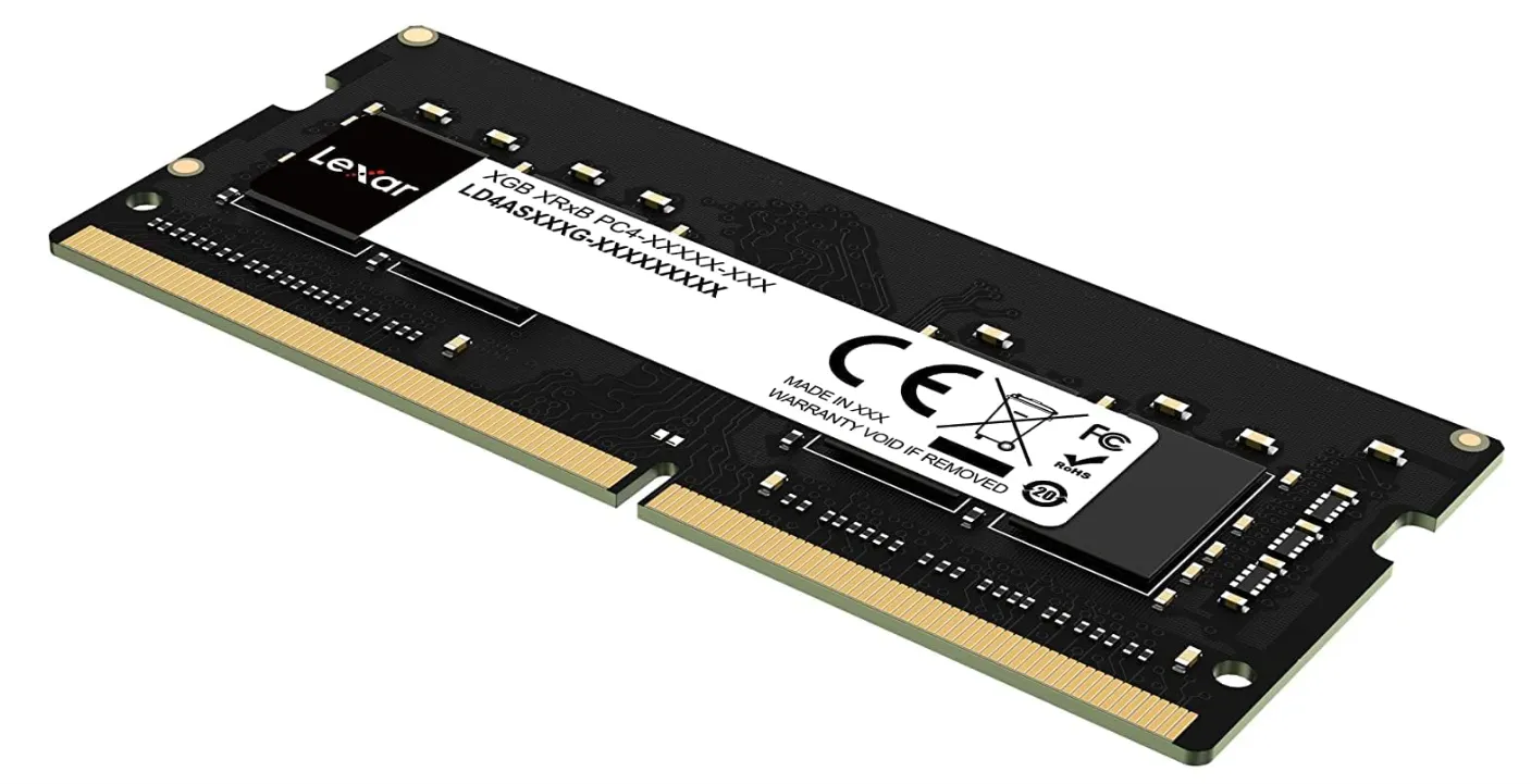 Lexar 8GB DDR4 3200MHz SODIMM Laptop Memory RAM – 260-Pin, 1.2V, CL22 ( LD4AS008G-B3200GSST )