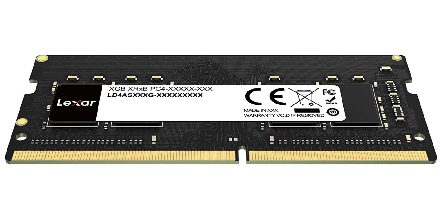 Lexar 8GB DDR4 3200MHz SODIMM Laptop Memory RAM – 260-Pin, 1.2V, CL22 ( LD4AS008G-B3200GSST ) 3