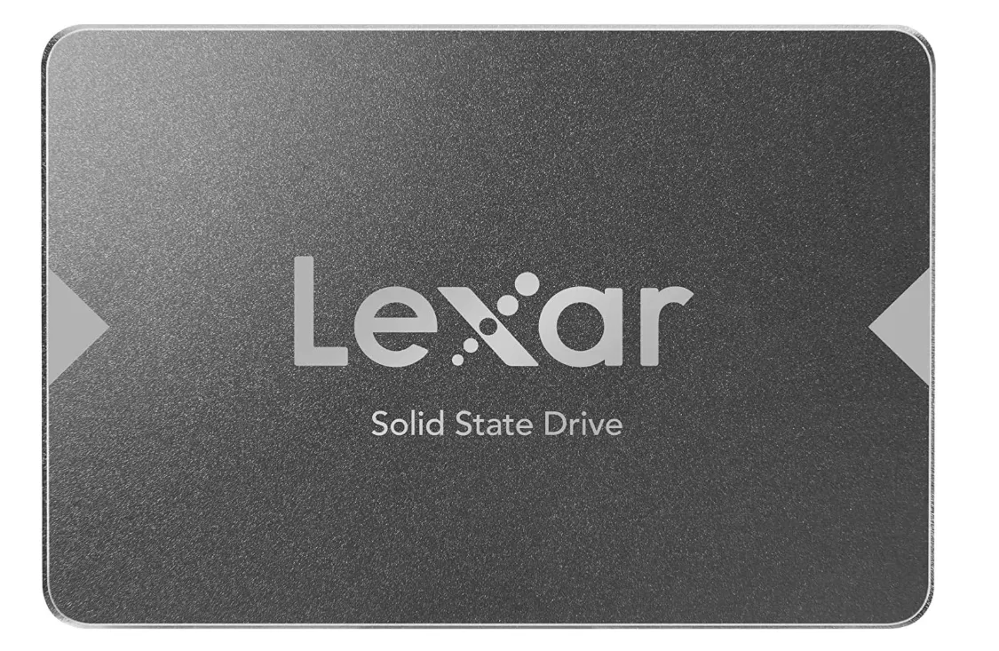 Lexar NS100 128GB 2.5-inch SATA III Internal SSD – Up to 520MB/s Read, Gray (LNS100-128RB)