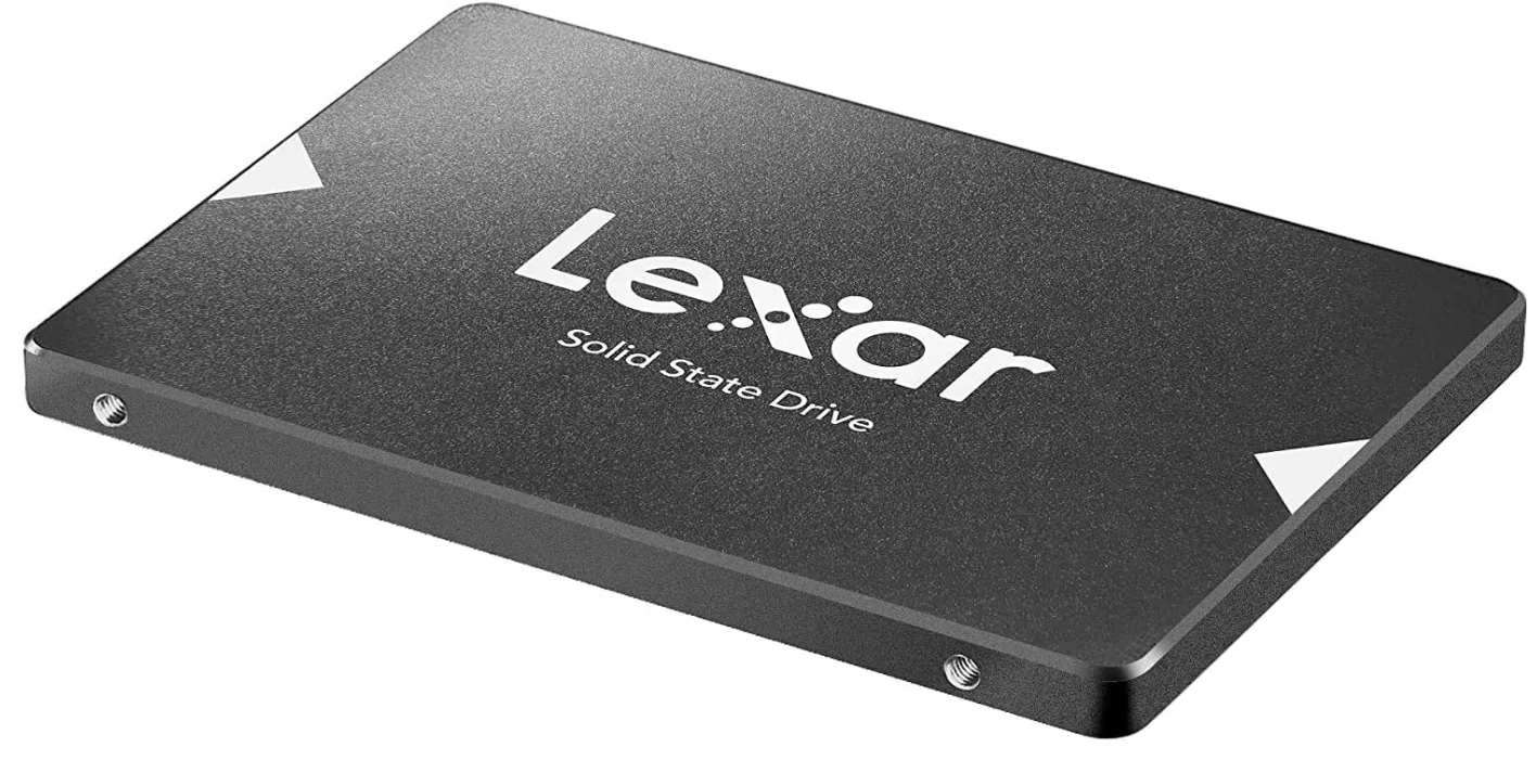 Lexar NS100 128GB 2.5-inch SATA III Internal SSD – Up to 520MB/s Read, Gray (LNS100-128RB)