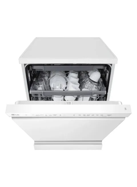 LG 14 Place Settings Dishwasher, TrueSteam™, QuadWash™, EasyRack™ Plus, Inverter Direct Drive, SmartThinQ™, DFC513FW, Platinum Silver 2