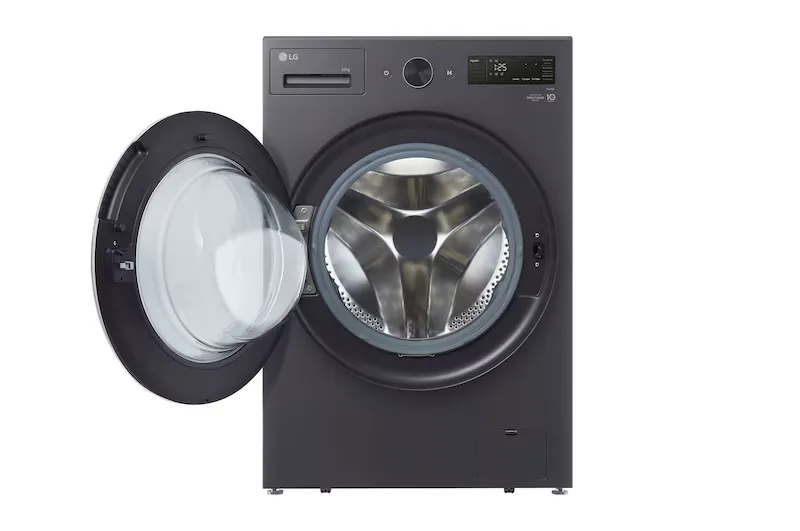 LG 20kg 1000rpm Steam Washing Machine AI Dark Grey F0Z8DYP24 F0Z8DYP24 Black
