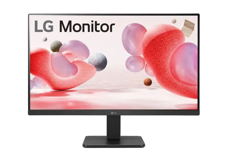LG 24MR400-B 24" FHD (1920 x 1080) 3-Side Borderless Monitor, 100Hz, Anti-Glare, HDMI, Tilt, Adjustable, 1 Year warranty | 24MR400-B