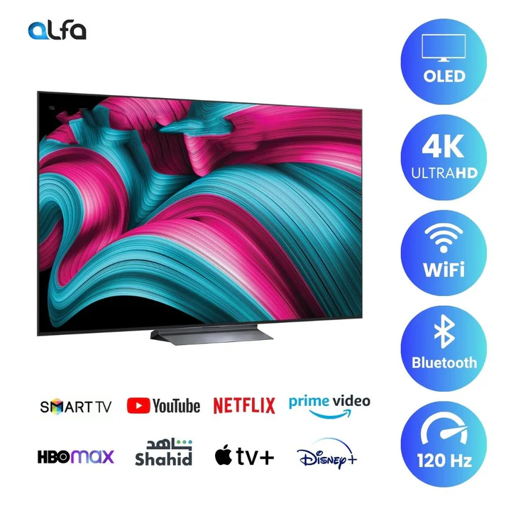LG 83 inch OLED Smart TV - 4K - 120Hz, 83C5