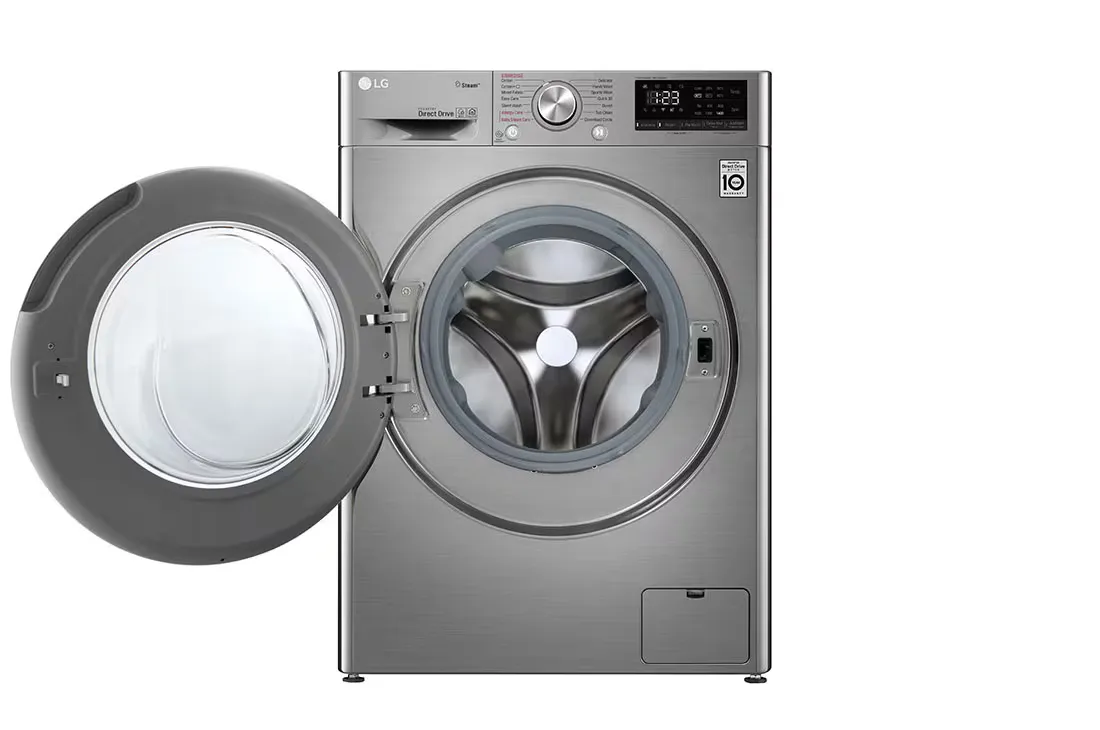 LG 9 Kg Front Load Washing Machine With Ai Dd Steam And Thinq Technology F4R5Vyg2P Platinum 9 kg F4R5VYG2P Platinum