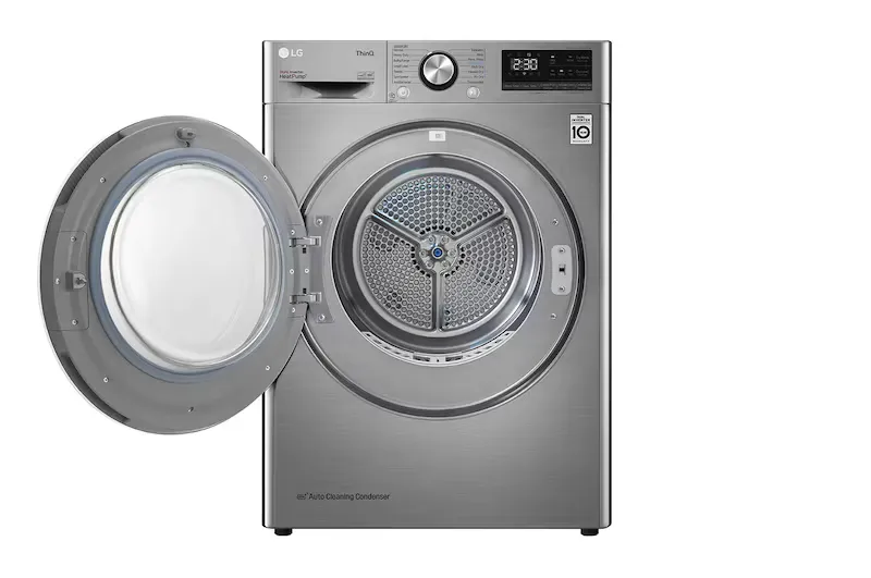 LG Dual Inverter Heat Pump Dryer RH90V9PV8N 9kg (Silver)