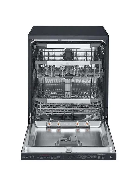 LG Freestanding Dishwasher, 9L, 2700W, DFB325HM, Matte Black 2