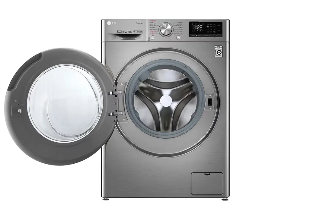 LG Front Load Vivace Washing Machine With AI DD Technology 10.5 kg F4V5RYP2T Silver 2