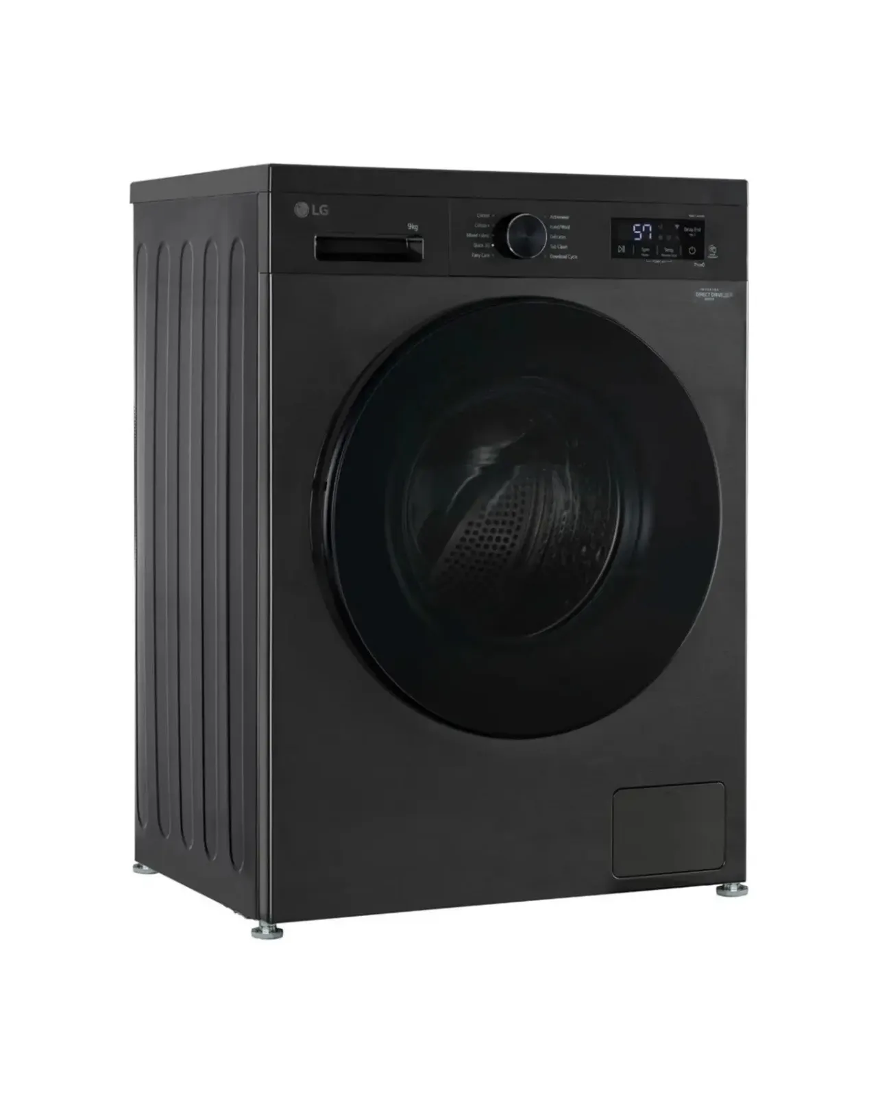 LG Front Load Washing Machine LVF0900PBGB 9kg (Black) 2